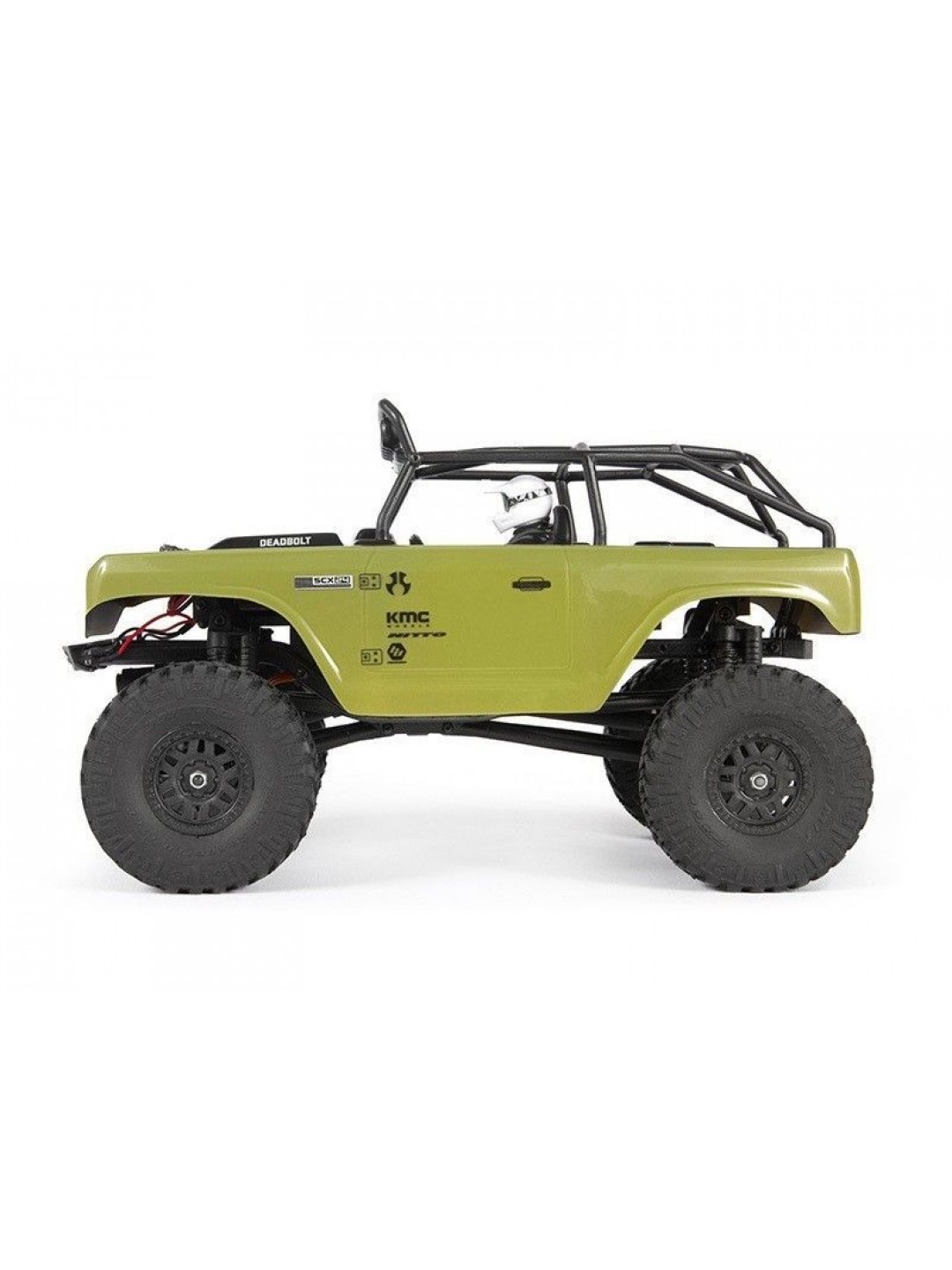 Модель для трофи 1:24 Axial SCX24 Deadbolt 4WD, электро, RTR (зеленый)