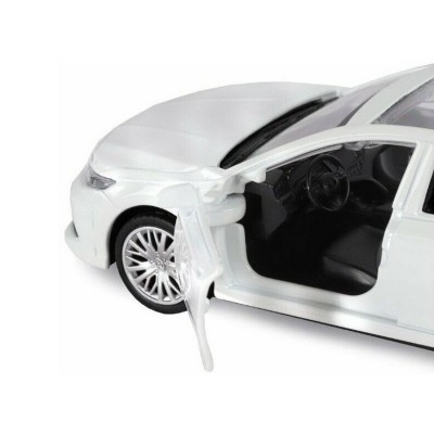 Машина "АВТОПАНОРАМА" Toyota Camry, белый, 1/43, откр. двери, инерция, в/к 17,5*12,5*6,5 см