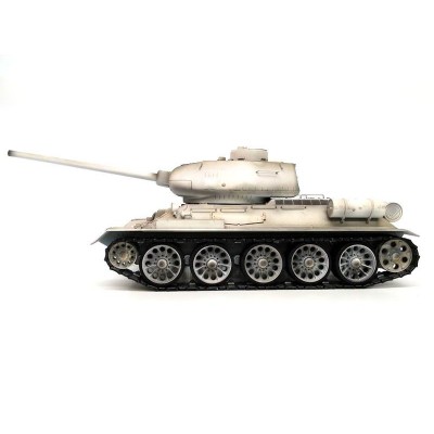 Р/У танк Taigen 1/16 T34-85 (СССР) (для ИК танкового боя) 2.4G (зимний)