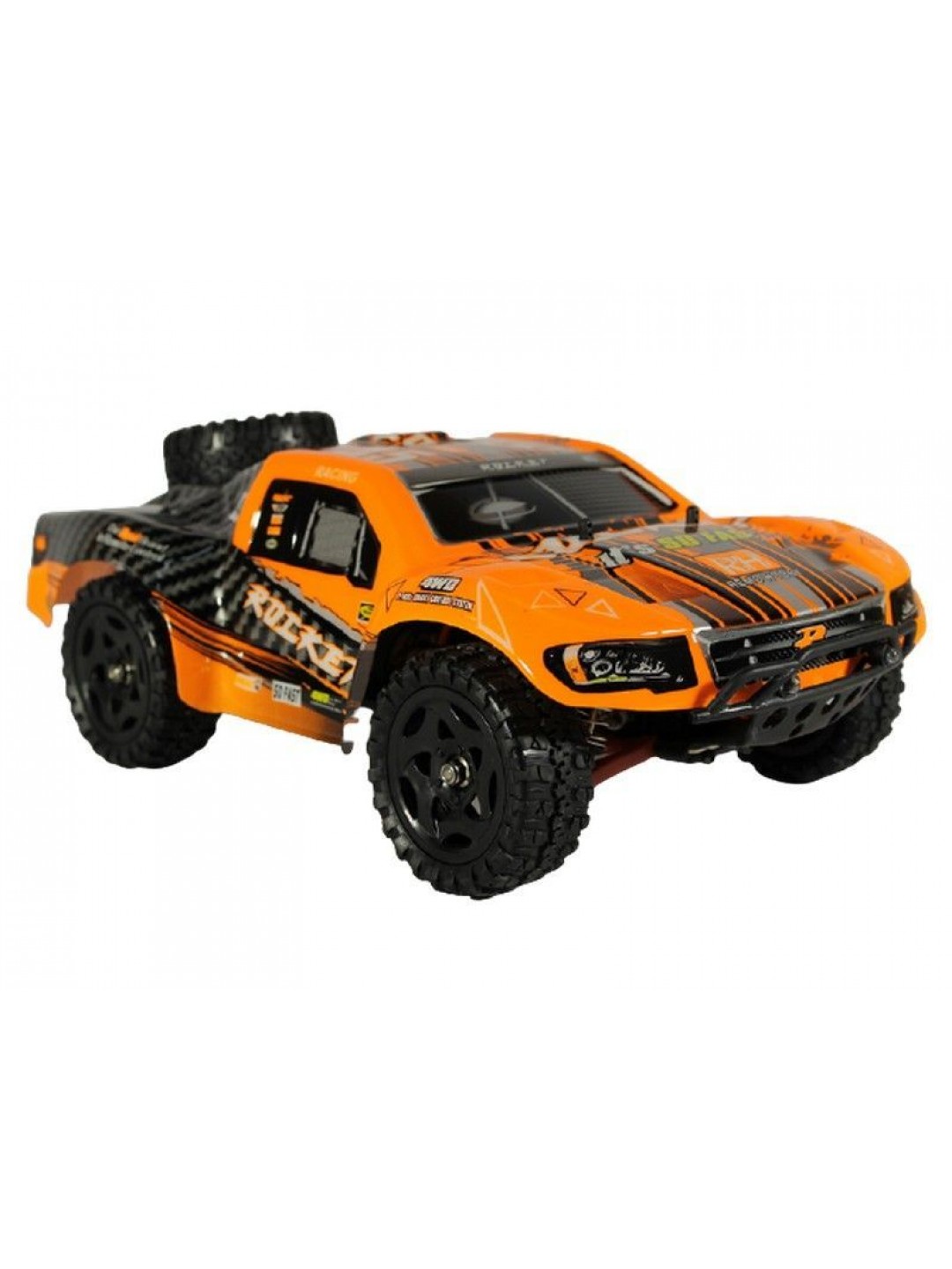 Радиоуправляемый шорт-корс Remo Hobby Rocket Brushless UPGRADE V2.0 (оранжевый) 4WD 2.4G 1/16 RTR