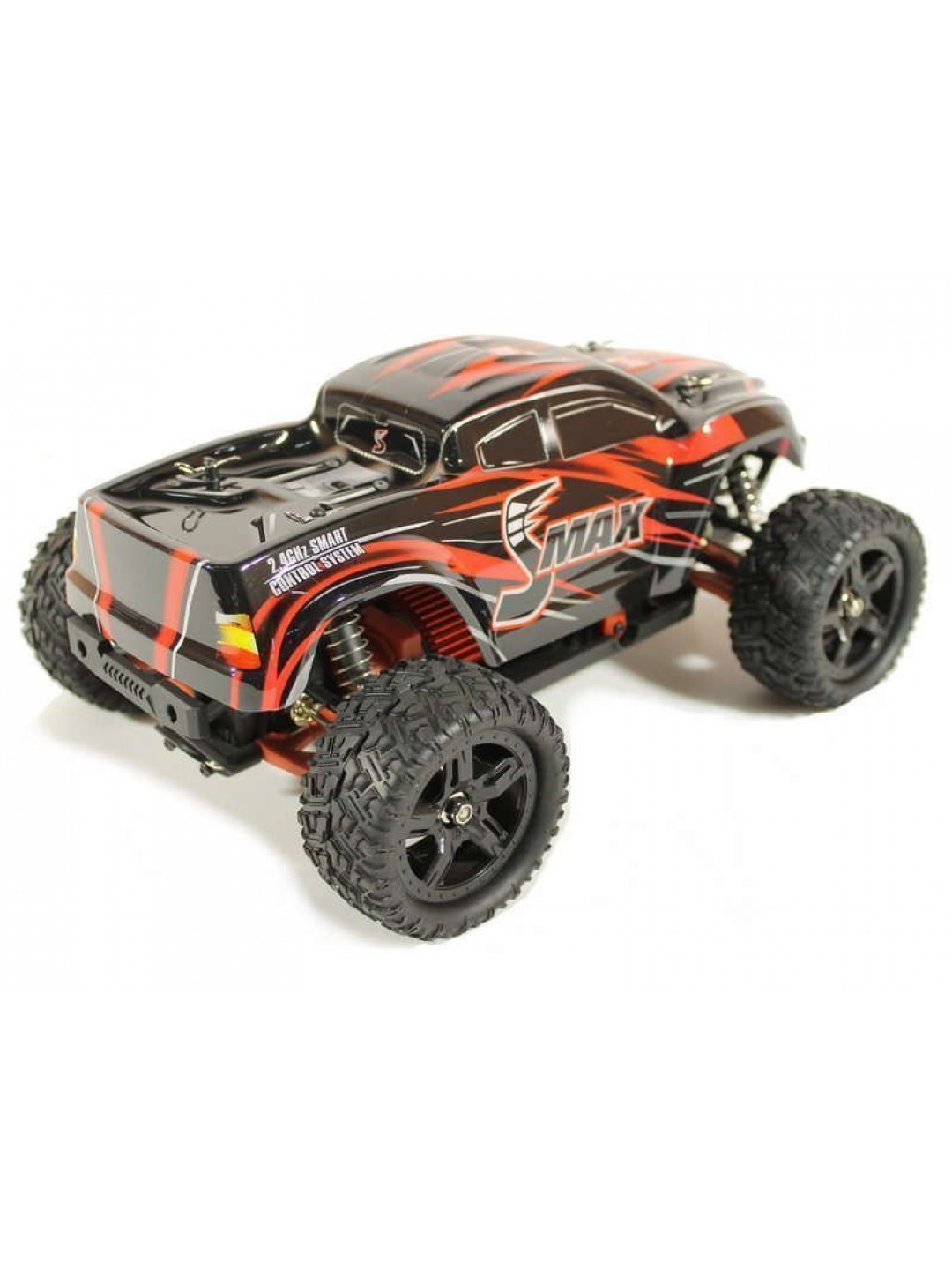 Радиоуправляемый монстр Remo Hobby SMAX UPGRADE (красный) 4WD 2.4G 1/16 RTR