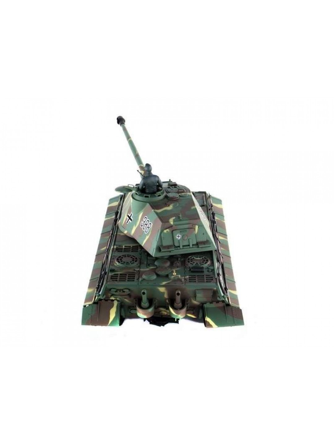 Радиоуправляемый танк Heng Long King Tiger (башня Porsche) Original V6.0  2.4G 1/16 RTR