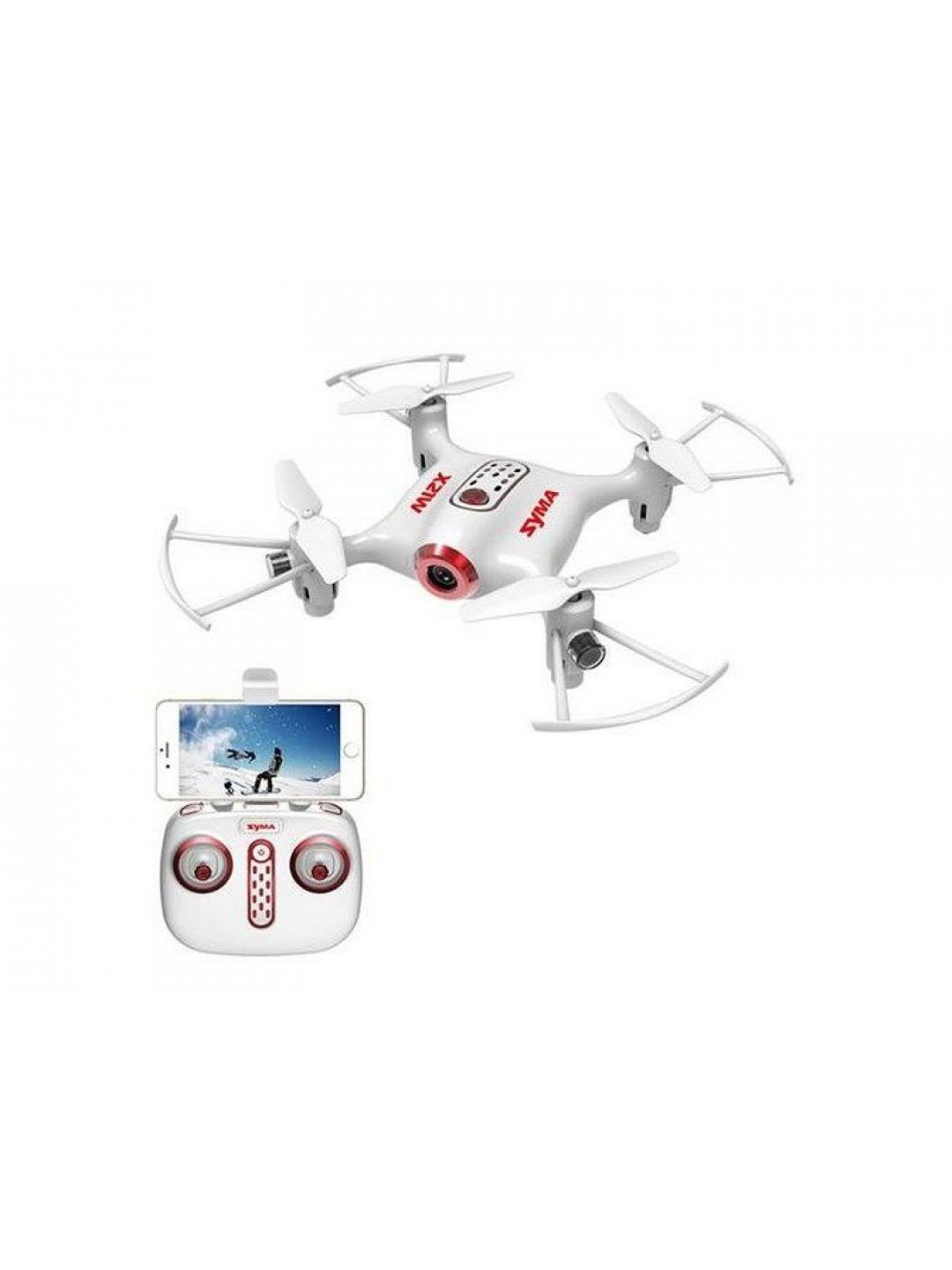 Р/У квадрокоптер Syma X21WPRO с FPV трансляцией Wi-Fi, камера 1Мп (HD), 2.4G RTF