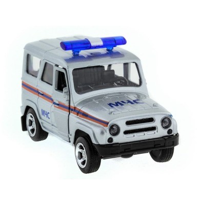 Машина "АВТОПАНОРАМА" инерц. УАЗ-469 (МЧС) 1/50, в/к 12*7*5,5 см