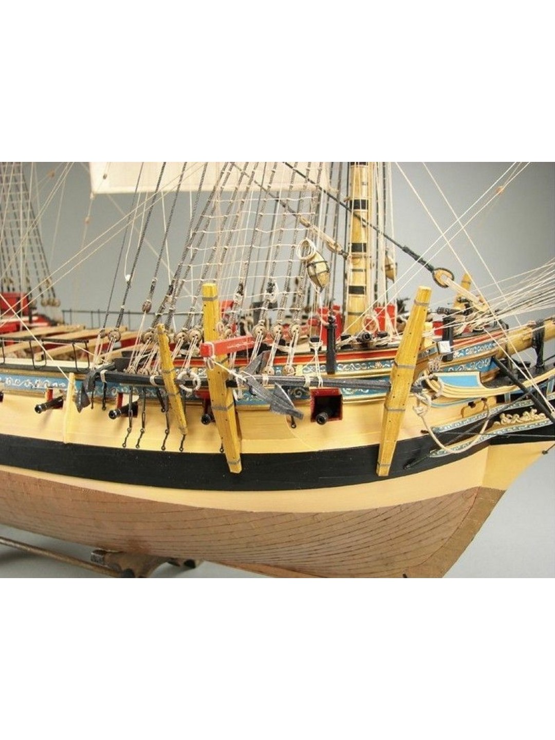 Сборная картонная модель Shipyard фрегат HMS Mercury (№66), 1/96