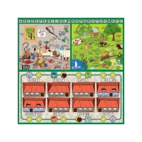 Настольная игра ZVEZDA "Простоквашино. Английский язык", детская Настольная игра ZVEZDA "Простоквашино. Английский язык", детская