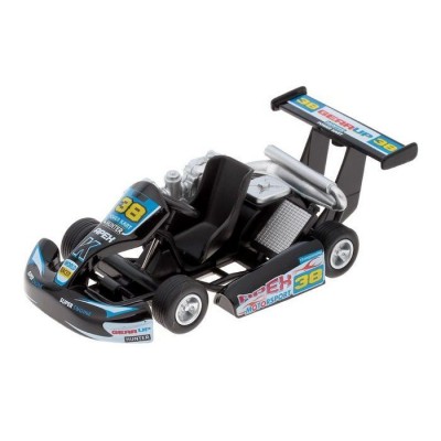 Машина Kinsmart "Turbo Go Kart" инерция (1/12шт.) б/к