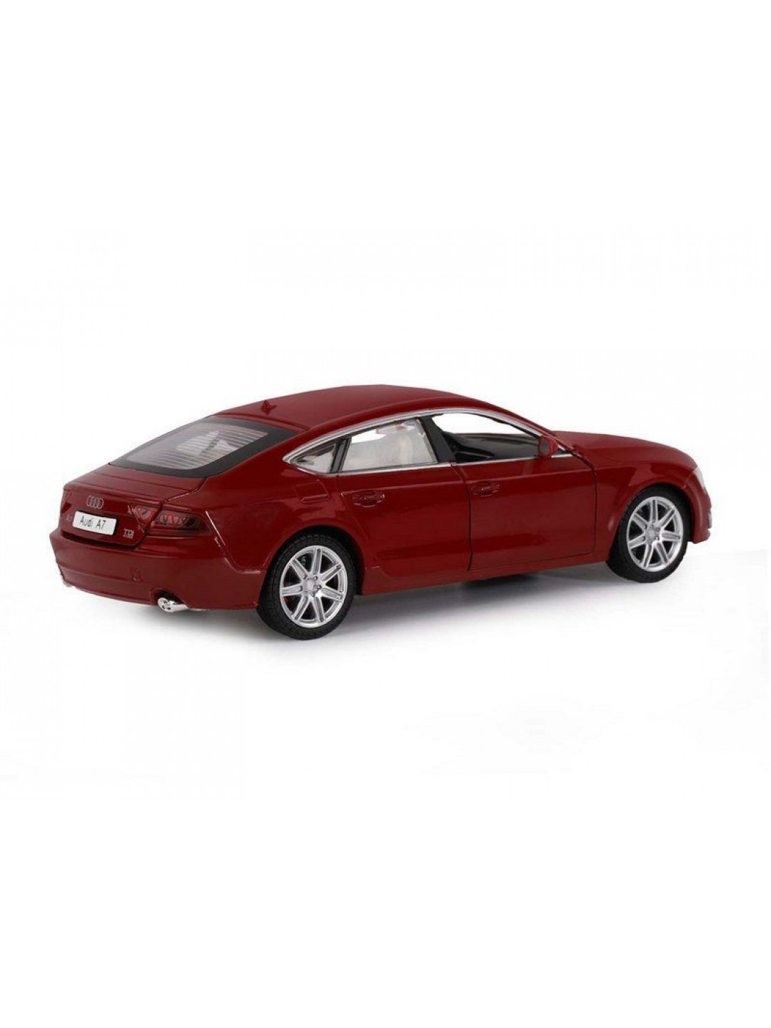 Машина "АВТОПАНОРАМА" Audi A7, красный, 1/24, свет, звук, в/к 24,5*12,5*10,5 см