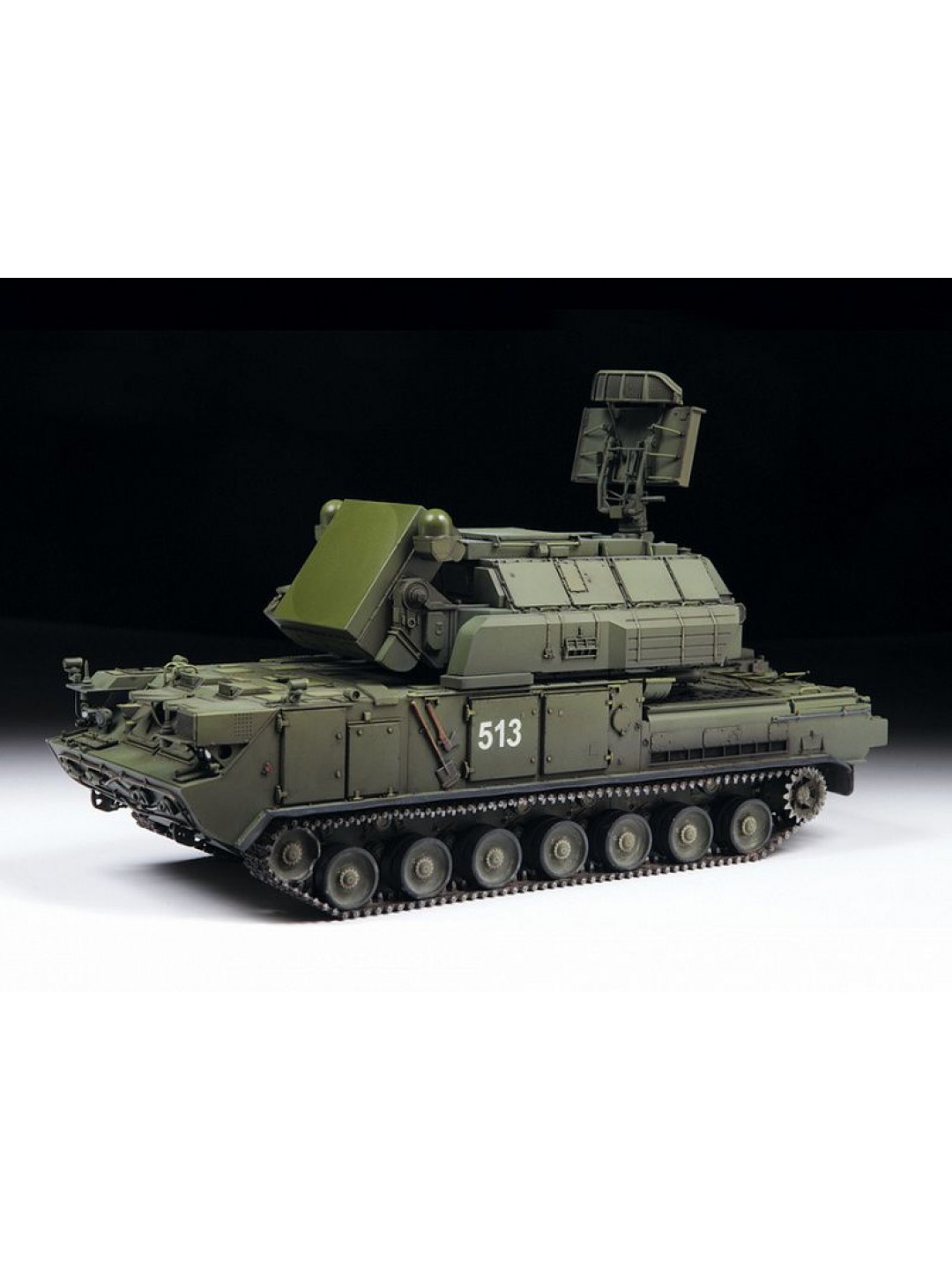 Сборная модель ZVEZDA Российский зенитно-ракетный комплекс ТОР M2, 1/35