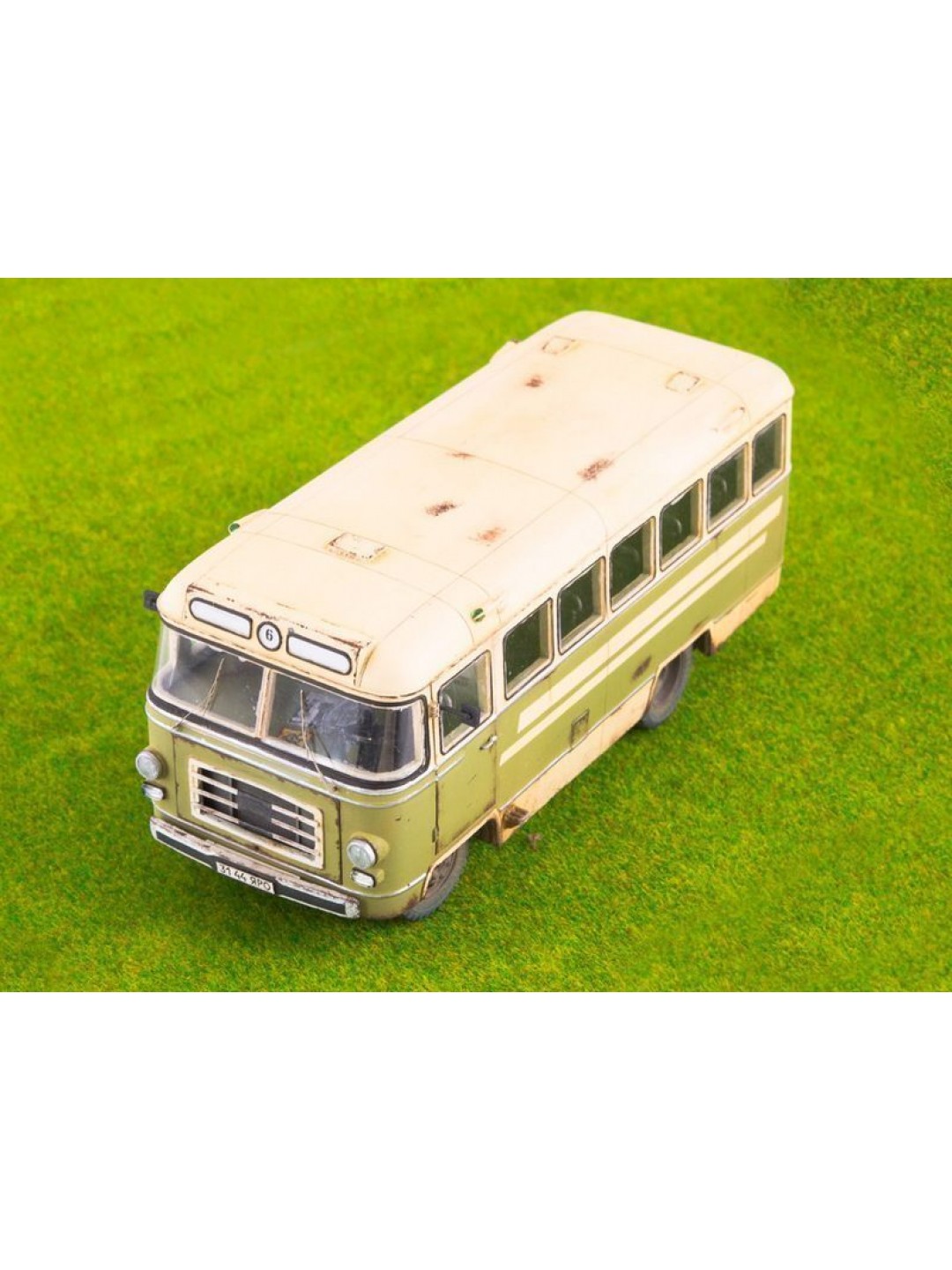 Сборная модель AVD Автобус Таджикистан-1, 1/43