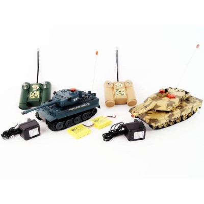 Р/У танковый бой Huan Qi 1:32 IV Tiger vs Leopard 2A5, 27/40МГц