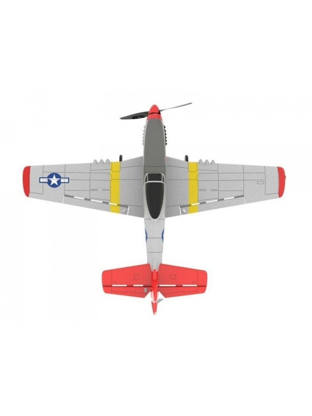 Радиоуправляемый самолет Volantex RC P51D 400мм 2.4G 4ch LiPo RTF with Gyro