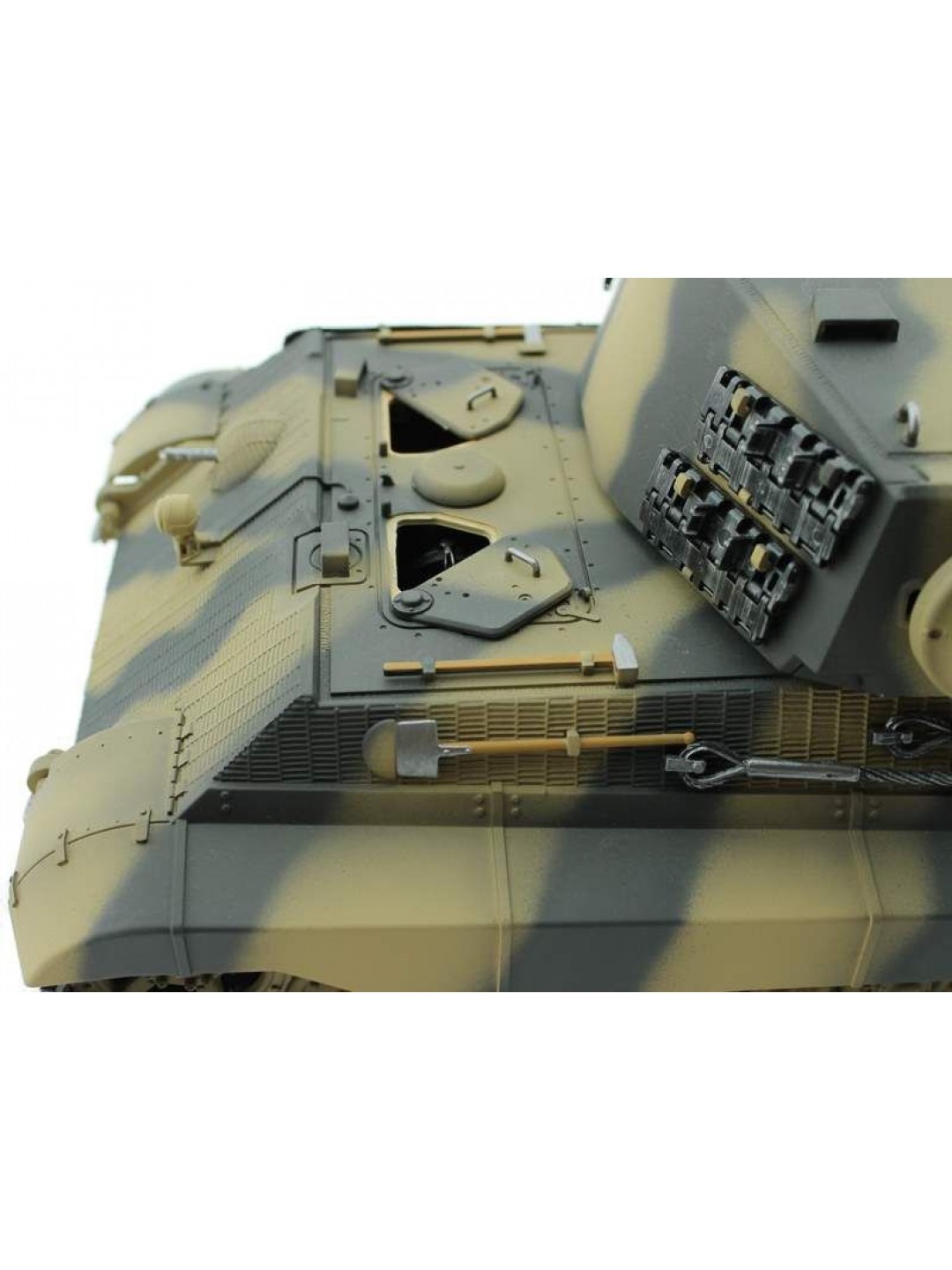Р/У танк Torro King Tiger (башня Henschel) 1/16 2.4G, ВВ-пушка, деревянная коробка