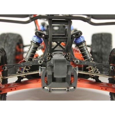 Радиоуправляемая трагги Remo Hobby S EVO-R UPGRADE V2.0 (красный) 4WD 2.4G 1/16 RTR