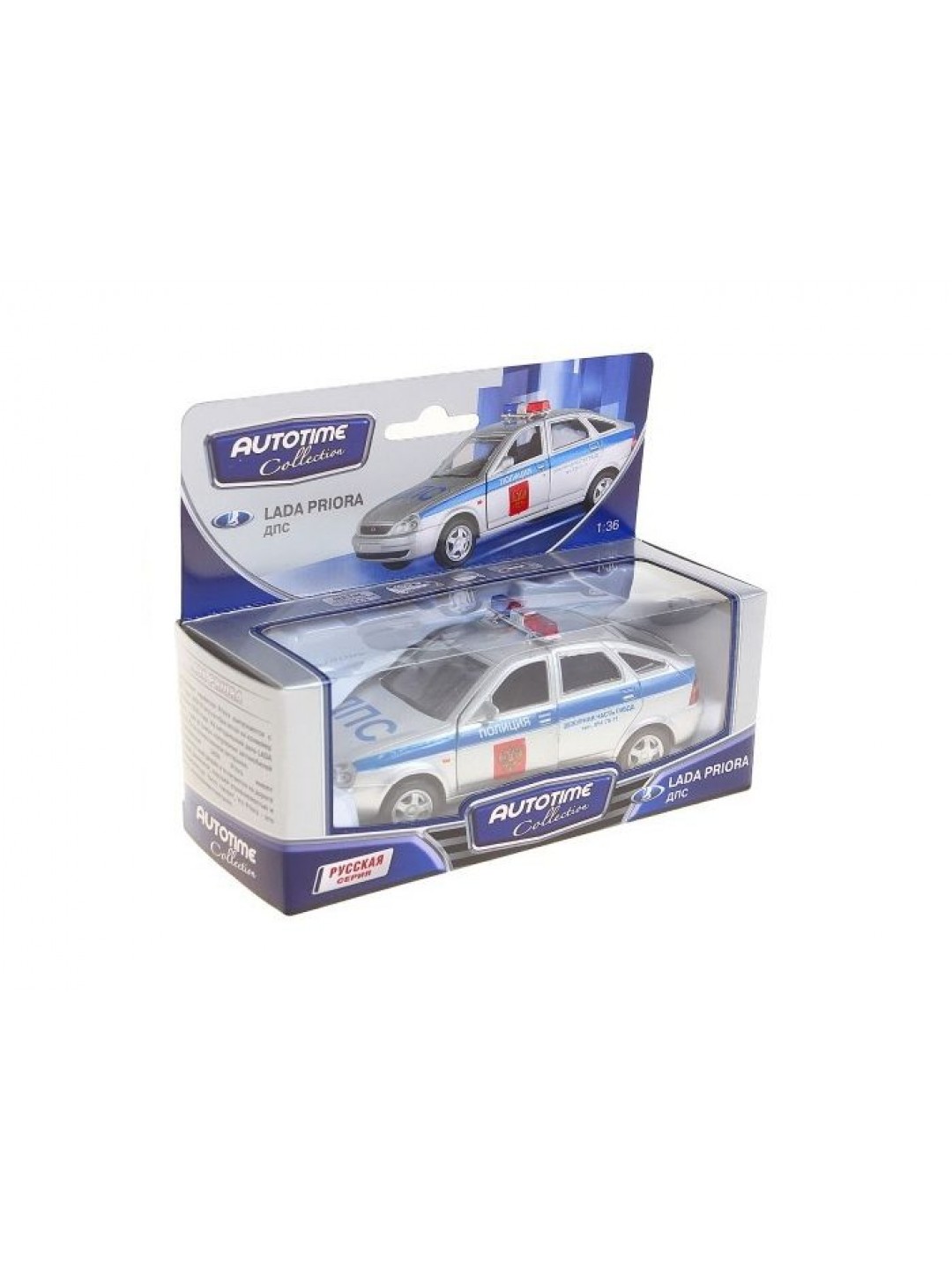 Машина Autotime "LADA PRIORA" ДПС 1:36