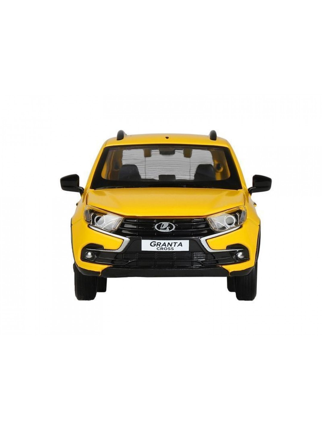 Машина "АВТОПАНОРАМА" Яндекс.Такси LADA GRANTA CROSS, желтый, 1/24, в/к 24,5*12,5*10,5 см