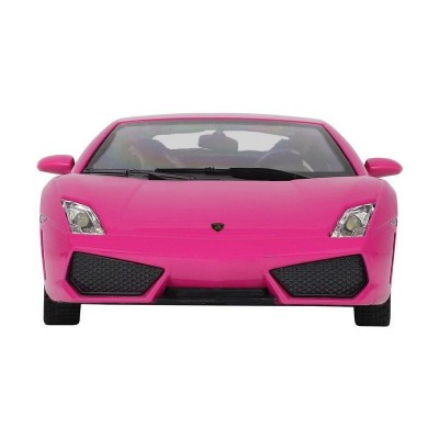 Машина "АВТОПАНОРАМА" Lamborghini Gallardo, розовый, 1/24, свет, звук, в/к 24,5*12,5*10,5 см
