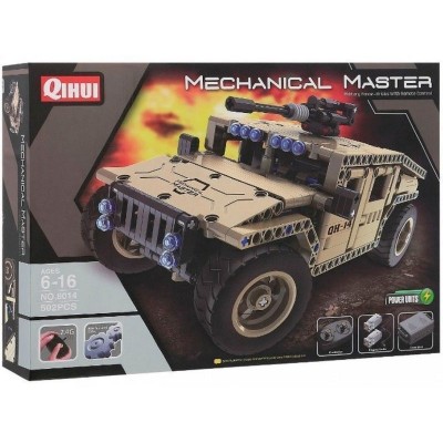 Р/У конструктор Qihui Mechanical Master Бронированный внедорожник (502 детали)