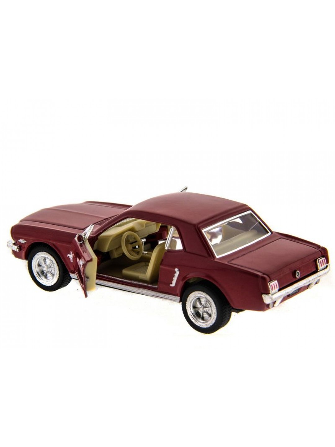 Машина Kinsmart "FORD MUSTANG" инерция (1/12шт.) 1:36 б/к