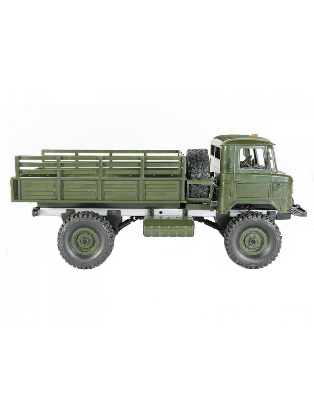Радиоуправляемая машина MN MODEL ГАЗ-66 грузовая (зеленая) 4WD 2.4G 1/16 RTR