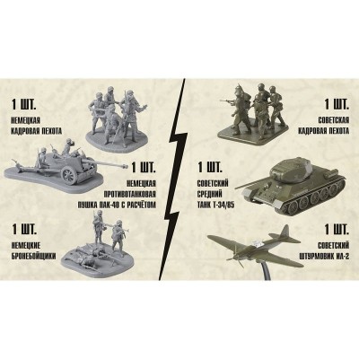 Настольная игра ZVEZDA Великая Отечественная война: Берлинская операция, Форсирование Одера