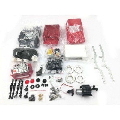 Радиоуправляемая машина WPL пикап Hilux (красная) 4WD 2.4G 1/16 KIT