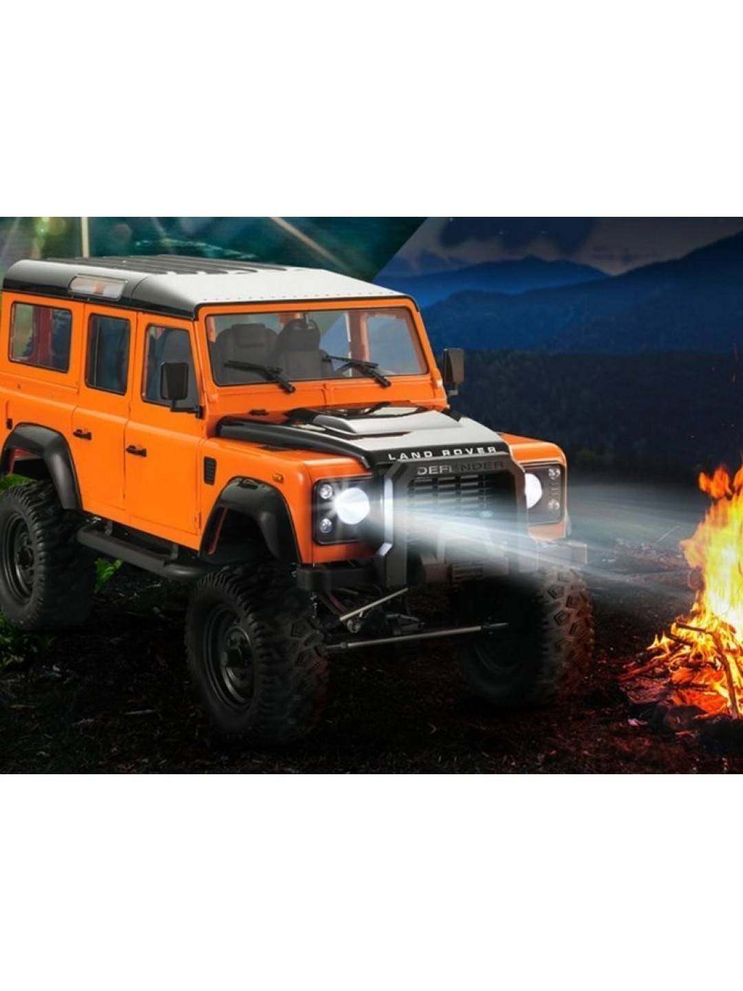 Радиоуправляемая машина Double Eagle Land Rover Defender 1:8 4WD 2.4G
