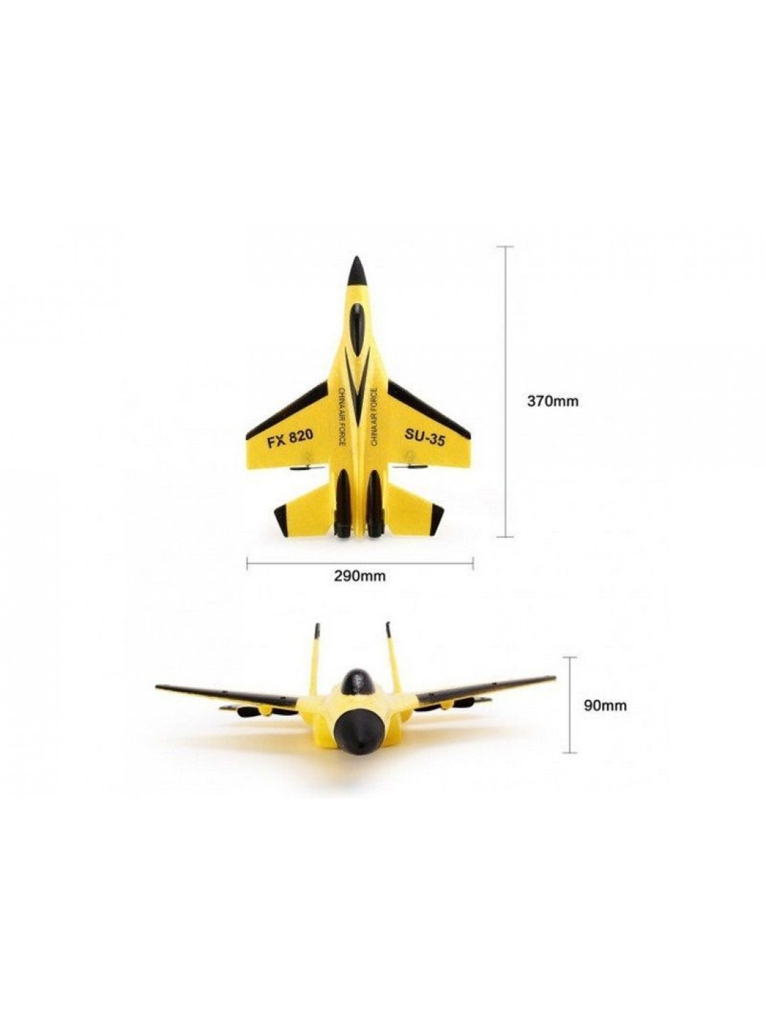 Р/У самолет CTF CE-35 FX-820 290мм 2.4G EPP Gyro RTF (с гироскопом)