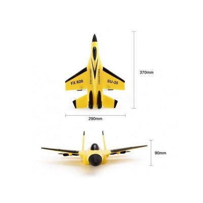 Р/У самолет CTF CE-35 FX-820 290мм 2.4G EPP Gyro RTF (с гироскопом)
