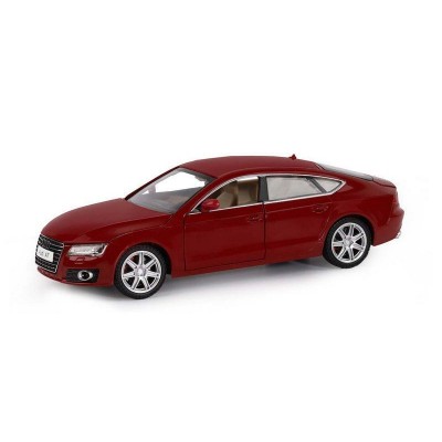 Машина "АВТОПАНОРАМА" Audi A7, красный, 1/24, свет, звук, в/к 24,5*12,5*10,5 см