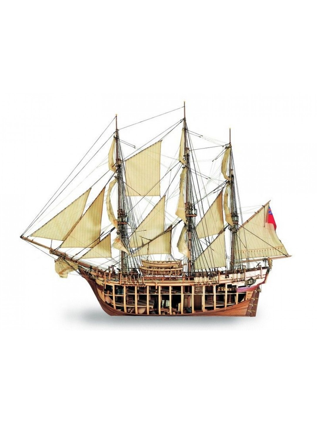 Сборная деревянная модель корабля Artesania Latina BOUNTY, 1/48