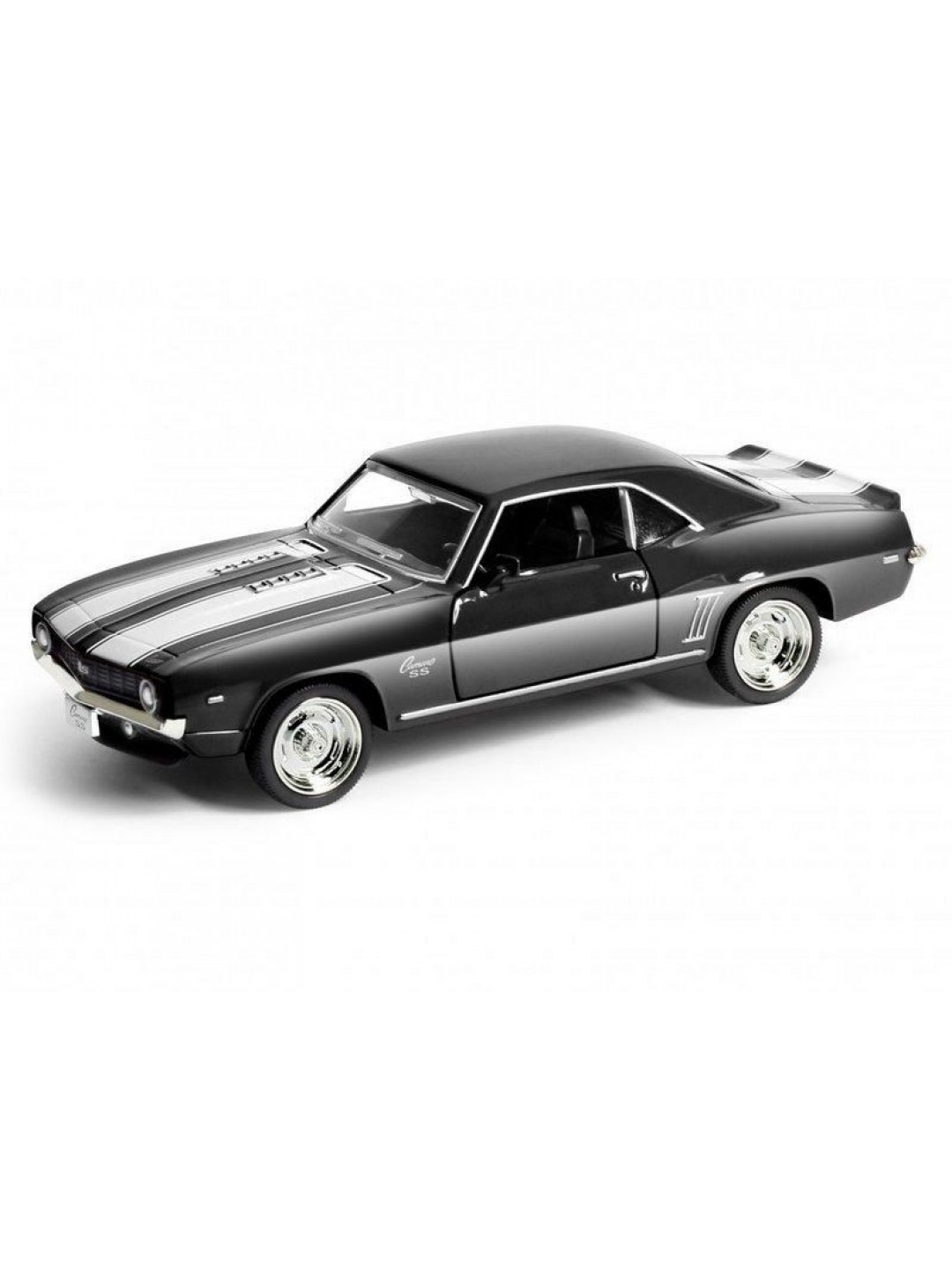 Машина Ideal 1:30-39 Chevrolet Camaro 1969 (черн. матов.)