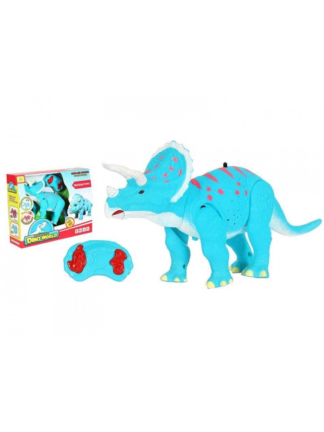Р/У динозавр Dino World Трицератопс RS6138B