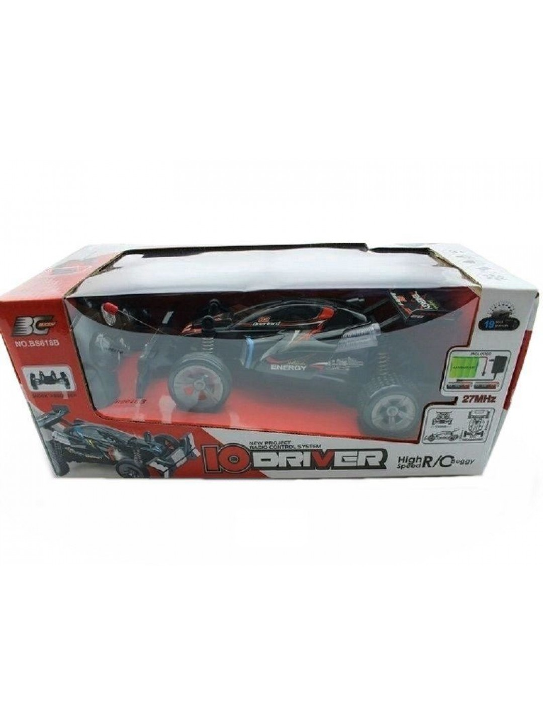 Р/У багги "Driver" 1/20 + свет + звук