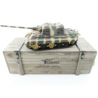 Р/У танк Torro Jagdtiger (Metal Edition) 1/16 2.4G, ИК-пушка, деревянная коробка
