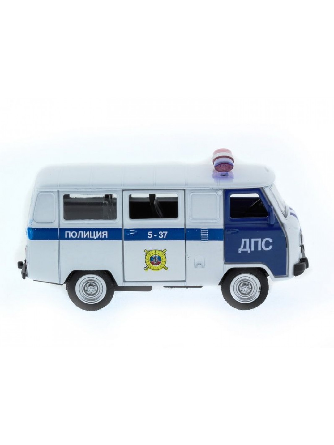 Машина "АВТОПАНОРАМА" инерц. УАЗ (ДПС) 1/50, в/к 12*7*5,5 см