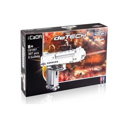 Конструктор CADA deTech пистолет Desert Falcon (307 деталей)