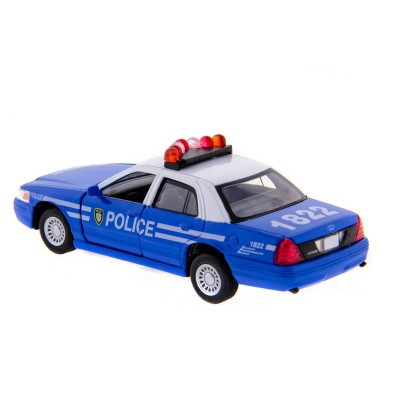 Машина Kinsmart "Ford Crown Victoria" (police) инерция (1/12шт) 1:42 б/к
