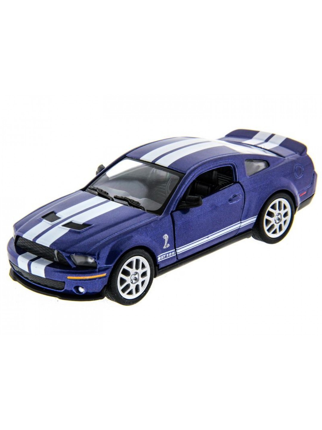 Машина Kinsmart 1:38 Shelby GT500 2007 иннерция (1/12шт.) б/к