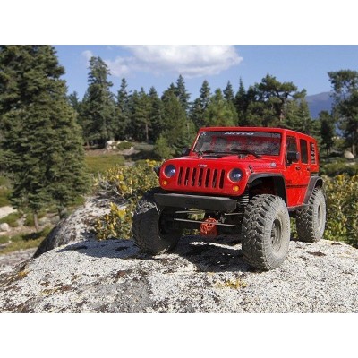 Модель для трофи 1:10 Axial SCX10 II 2017 Wrangler 4WD, электро, RTR (AX90060)