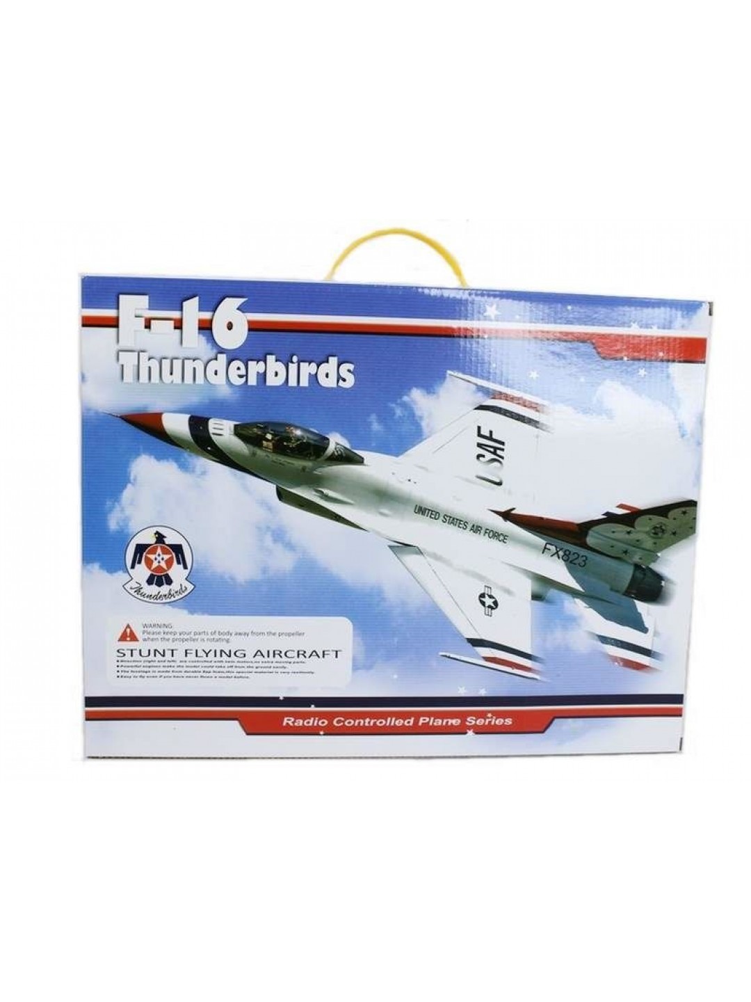 Р/У самолет CTF F16 Thunderbirds FX-823 290мм 2.4G EPP Gyro RTF (с гироскопом)