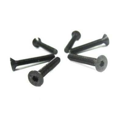 Винт с потайной головкой M4x26 под шестигранник, 6шт. Винт с потайной головкой M4x26 под шестигранник, 6шт.