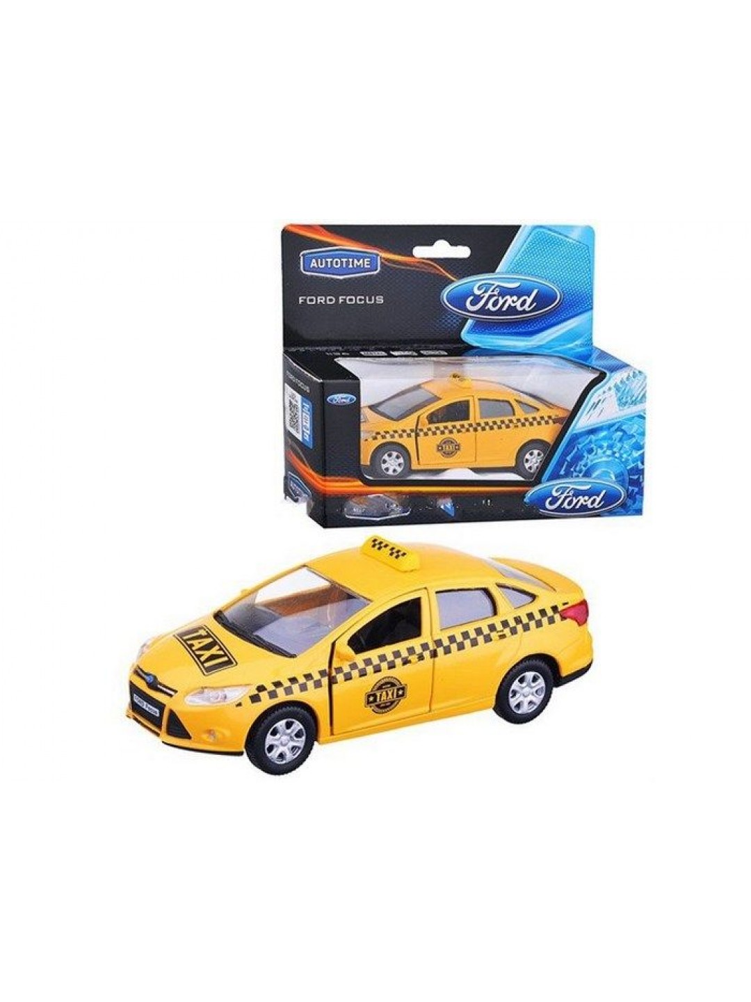 Машина Autotime "FORD FOCUS" такси 1:36