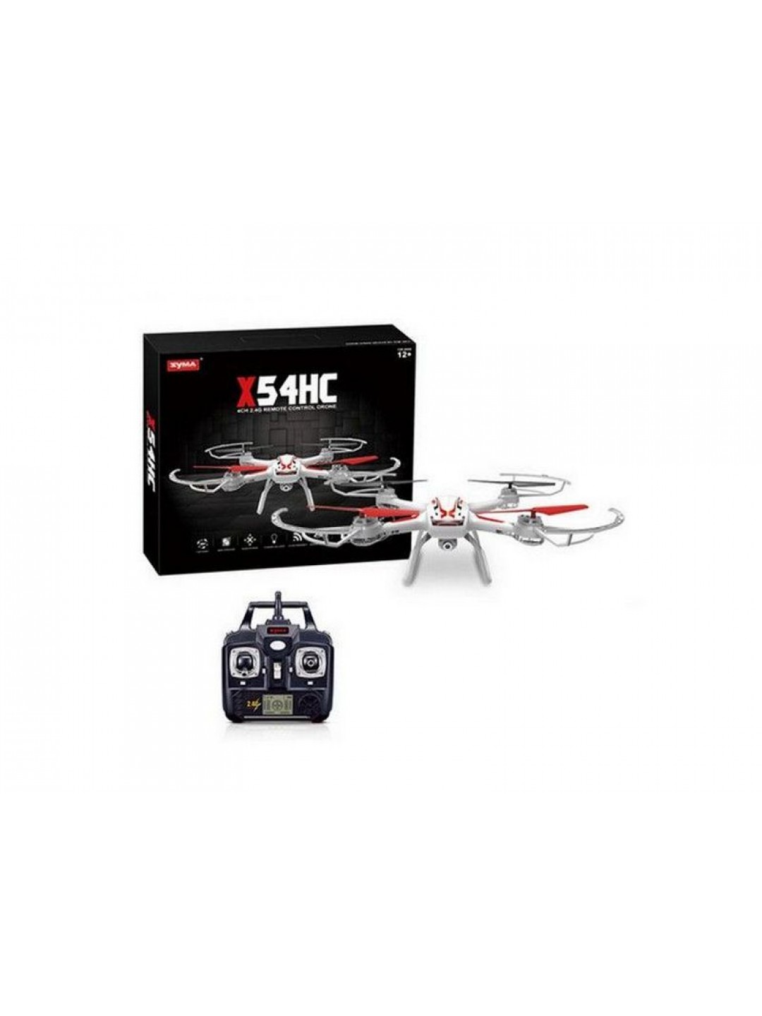 Р/У квадрокоптер Syma X54HC HD видео 4Gb, барометр 2.4G RTF