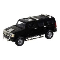 Машина "АВТОПАНОРАМА" Hummer H3, черный, 1/32, свет, звук, инерция, в/к 17,5*13,5*9 см Машина "АВТОПАНОРАМА" Hummer H3, черный, 1/32, свет, звук, инерция, в/к 17,5*13,5*9 см