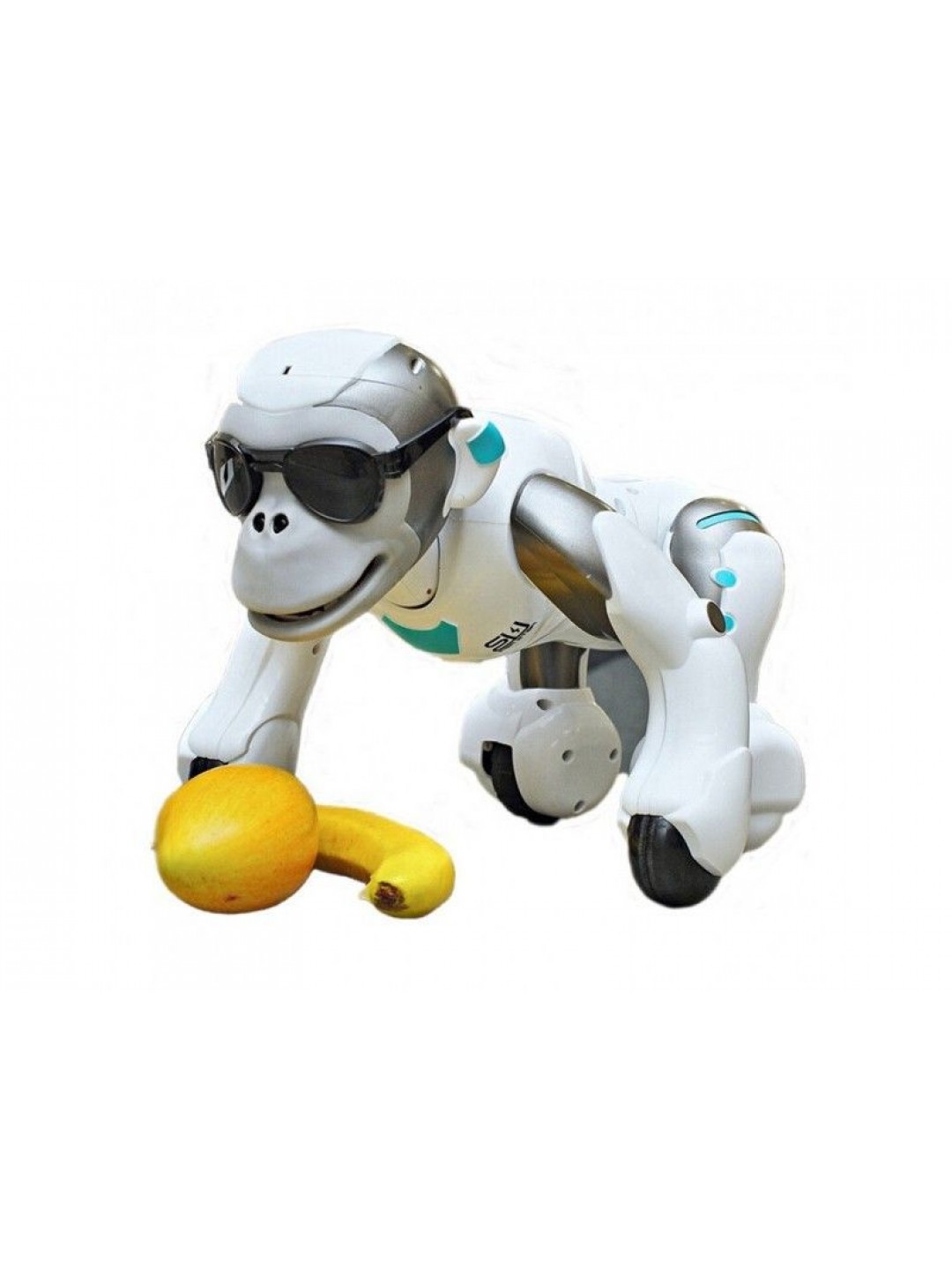 Радиоуправляемый робот-обезьяна LENENG TOYS K12 Orangutan звук, свет, танцы