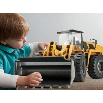 Радиоуправляемый фронтальный погрузчик HUI NA TOYS 2.4G 10CH 1/14 RTR
