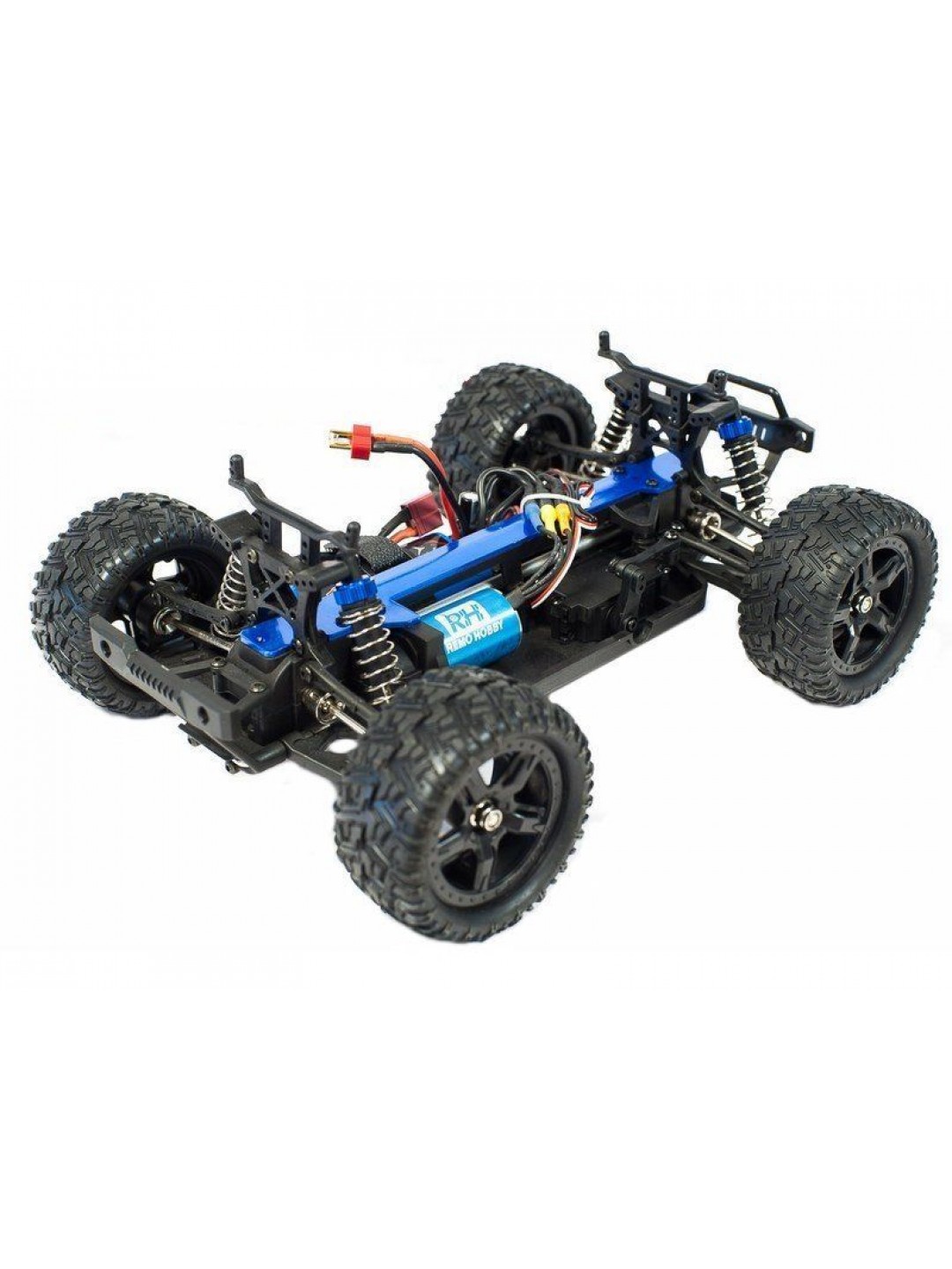 Радиоуправляемый монстр Remo Hobby SMAX Brushless (красный) 4WD 2.4G 1/16 RTR