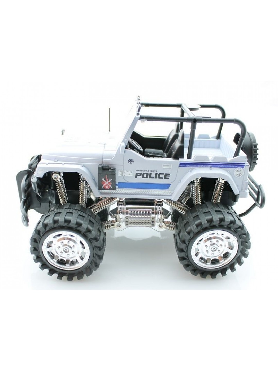 Машина инерционная Bigfoot 6803A/B/C "Jeep Wrangler Cabrio" цвет в асс. п/к