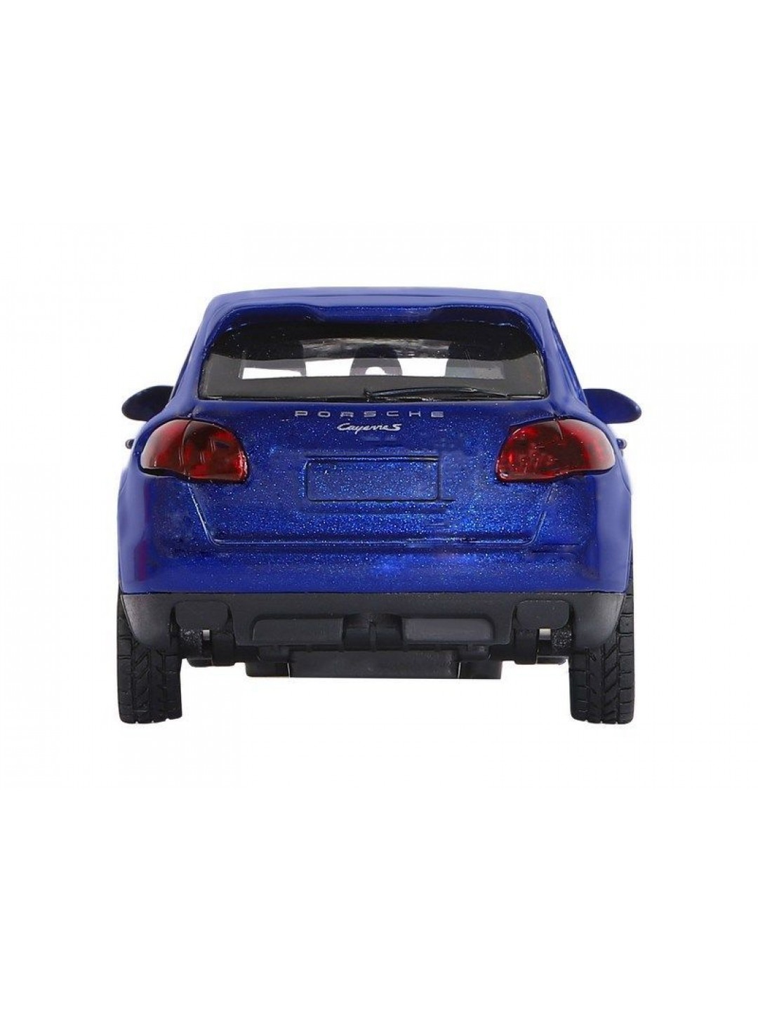 Машина "АВТОПАНОРАМА" Porsche Cayenne S, синий перламутр, 1/43, инерция, в/к 17,5*12,5*6,5 см